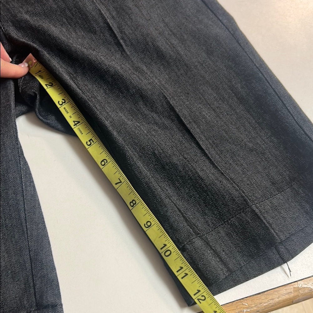 Blue Bermuda Denim Shorts Tailored Knee-Length SIZE 8 by One 5 One - Picture 11 of 13